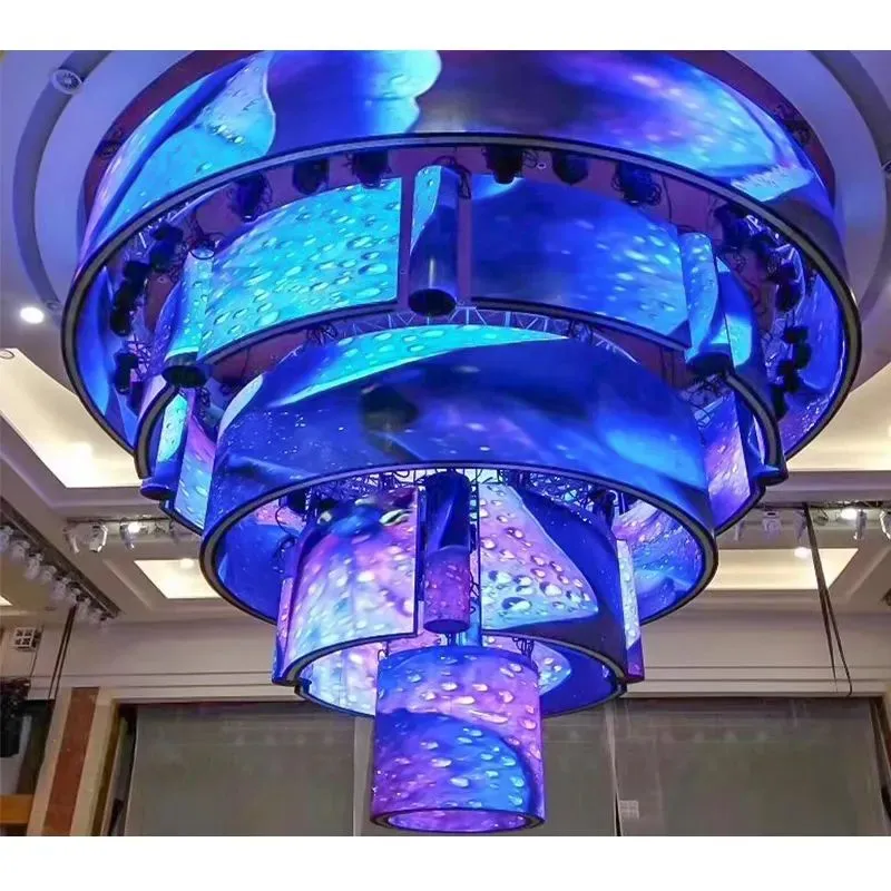 Гнучкий світлодіодний екран відеостіни